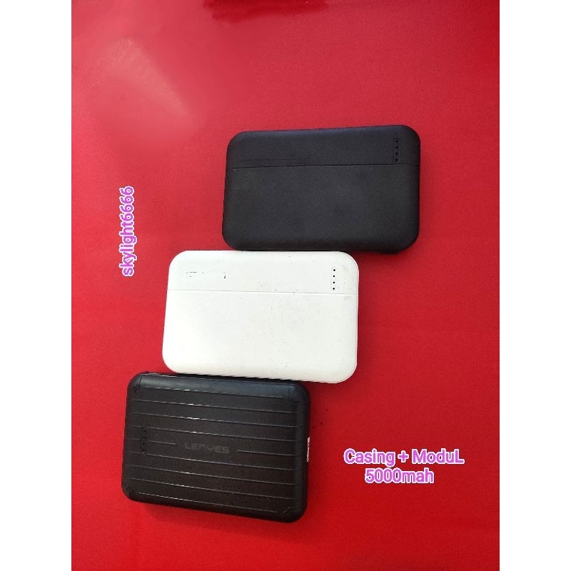 Casing + ModuL PowerBank 5000mah Returan/Rusak
