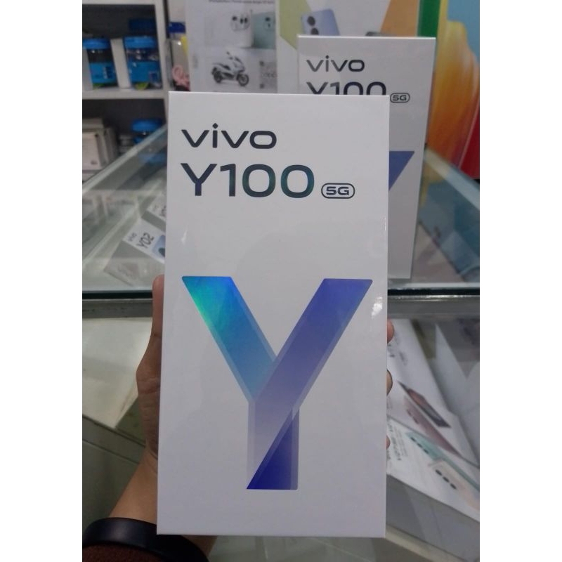 NEW HP VIVO Y100 5G 8+8/128GB GARANSI RESMI 100%