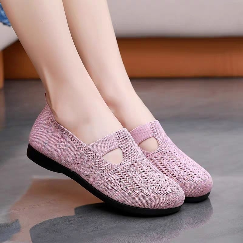 Wajib Punya Plk Sepatu Flat Slip On Wanita Lv0452