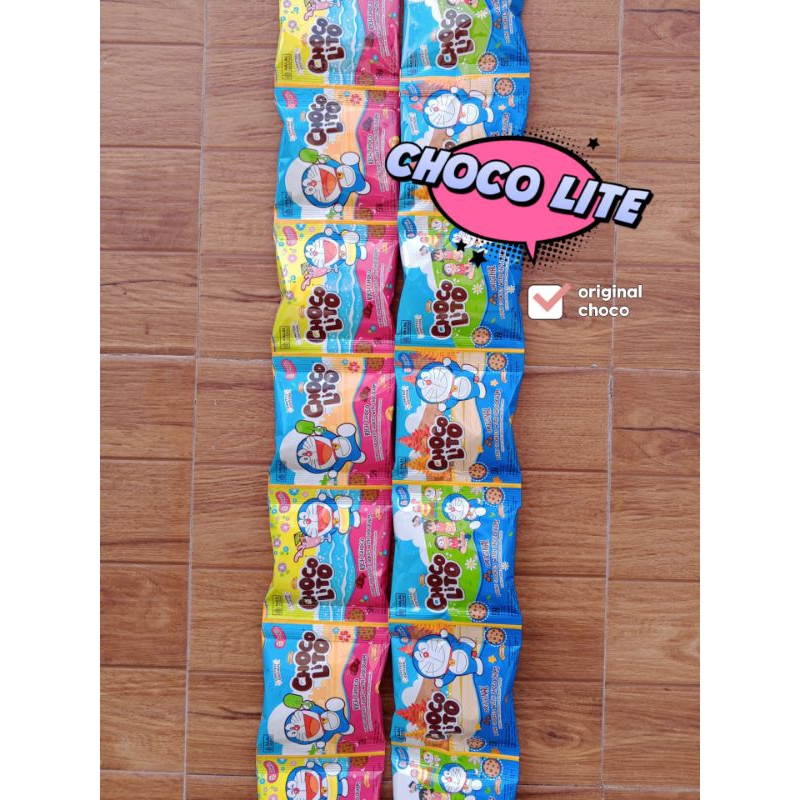 

Chocolito mini cookies 90gr 1 renceng isi 10pcs