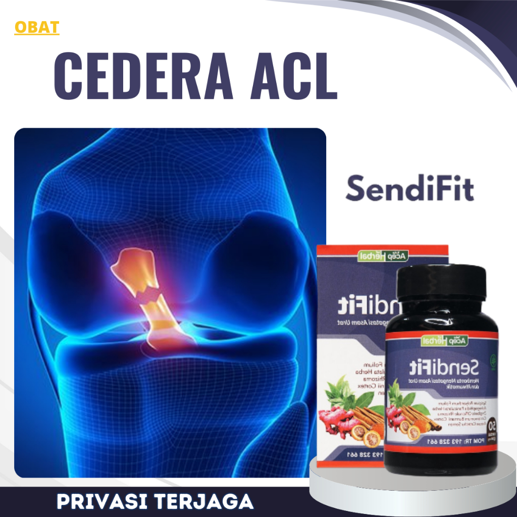 Obat Cedera ACL, Obat Cedera Lutut Cedera Ligamen, Obat Lutut Bengkak, Obat Cedera ACL Otot Ligamen 