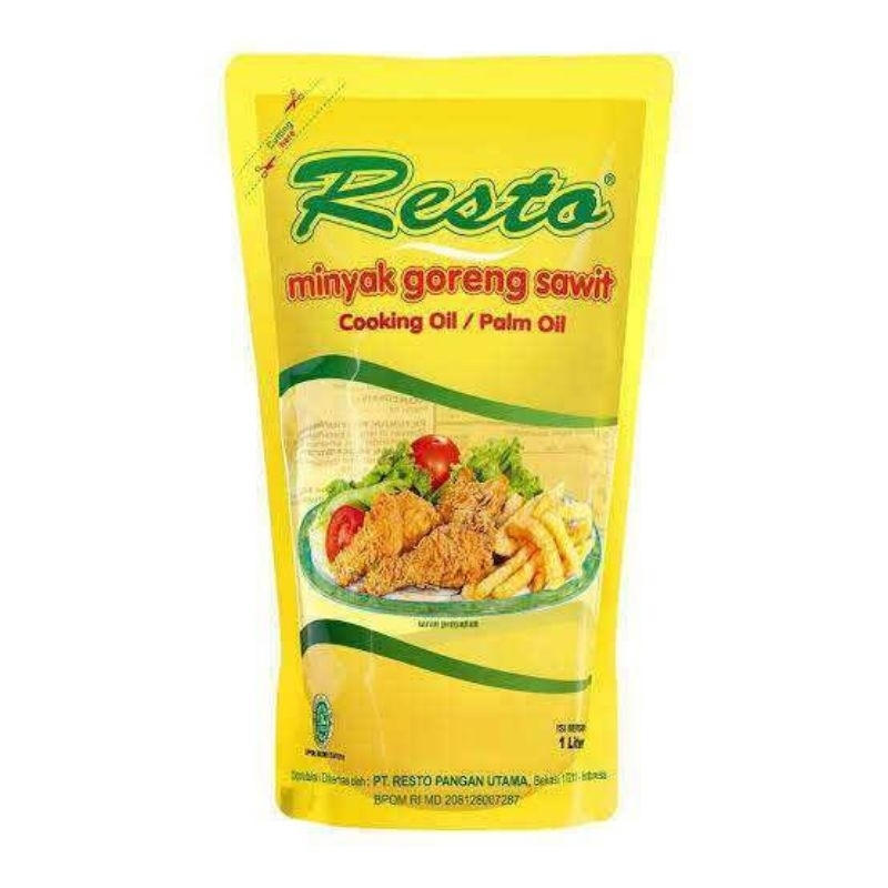 

Resto minyak goreng 1ltr