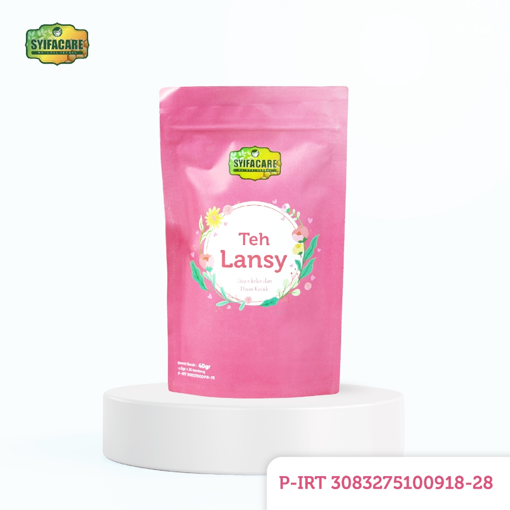 

Syifacare Teh Lansy Pelancar ASI Alami 100% Halal Original Asi Booster