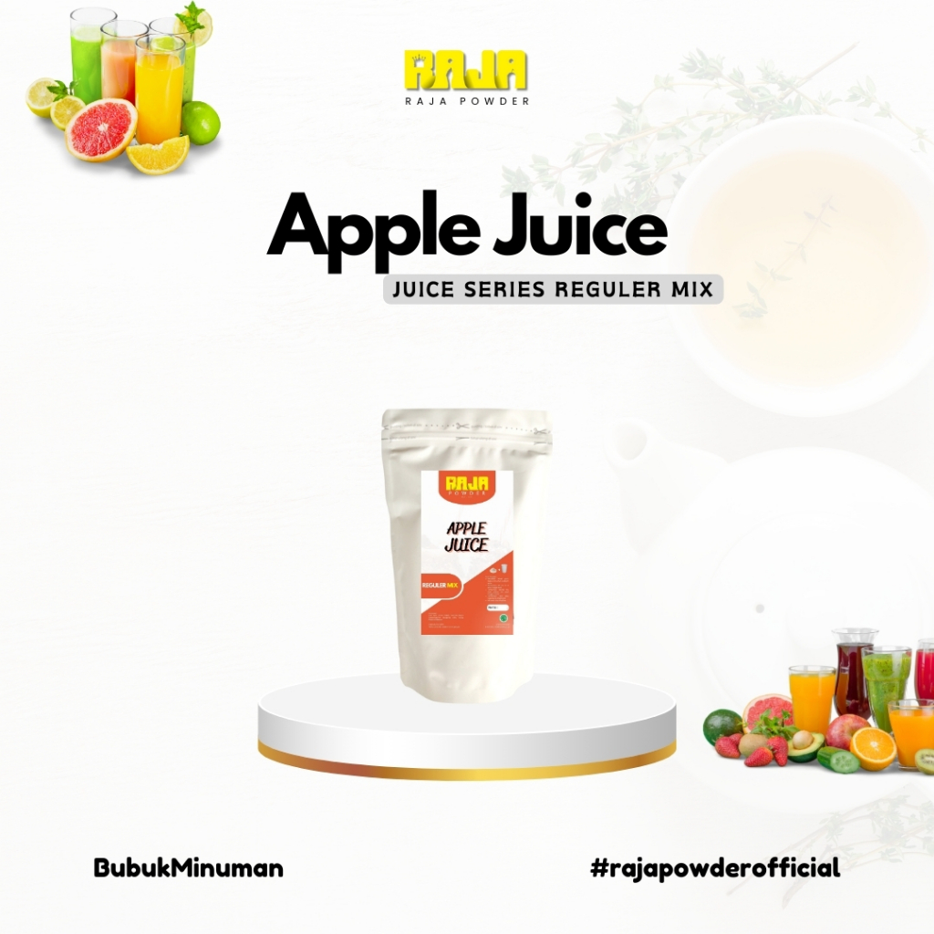 

Bubuk Jus Buah Apel Bubuk Minuman Apple Juice Powder 500 gram