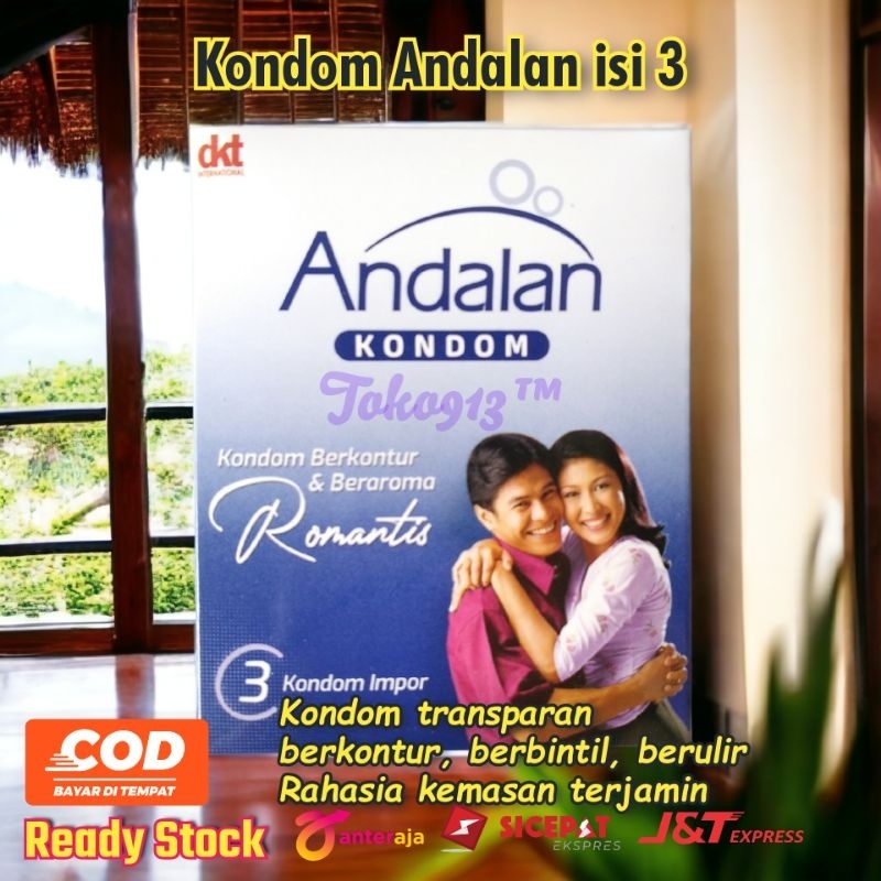 kondom andalan bergerigi murah hemat praktis