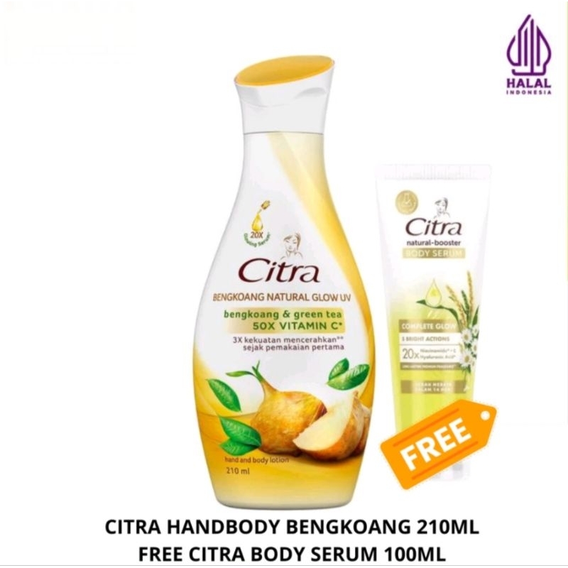 Citra Handbody Bengkoang free Bodyserum