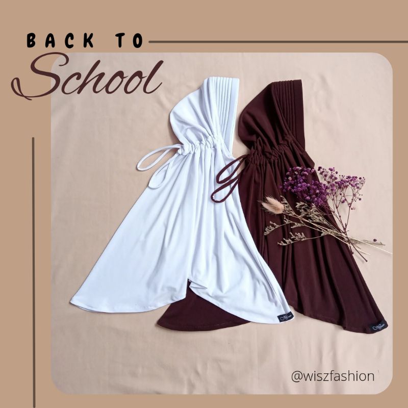 Bergo sekolah, jilbab sekolah, jilbab anak, jilbab sekolah SD, jilbab Pramuka