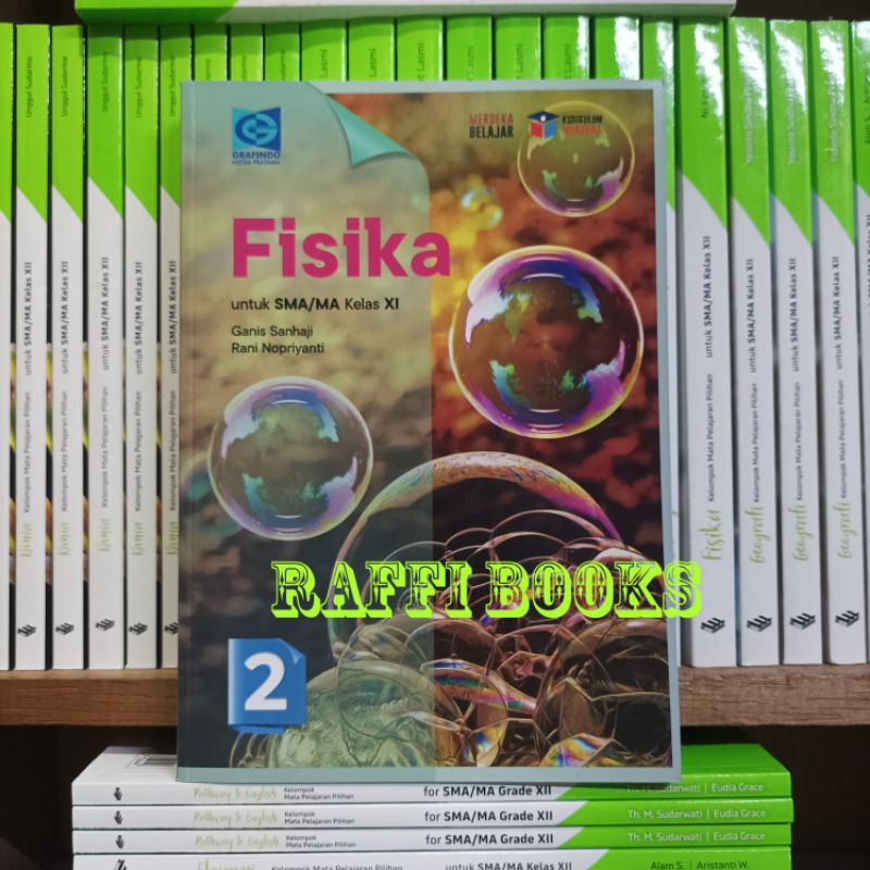 Buku Fisika Kelas 2/XI/11 SMA Grafindo Kurikulum Merdeka