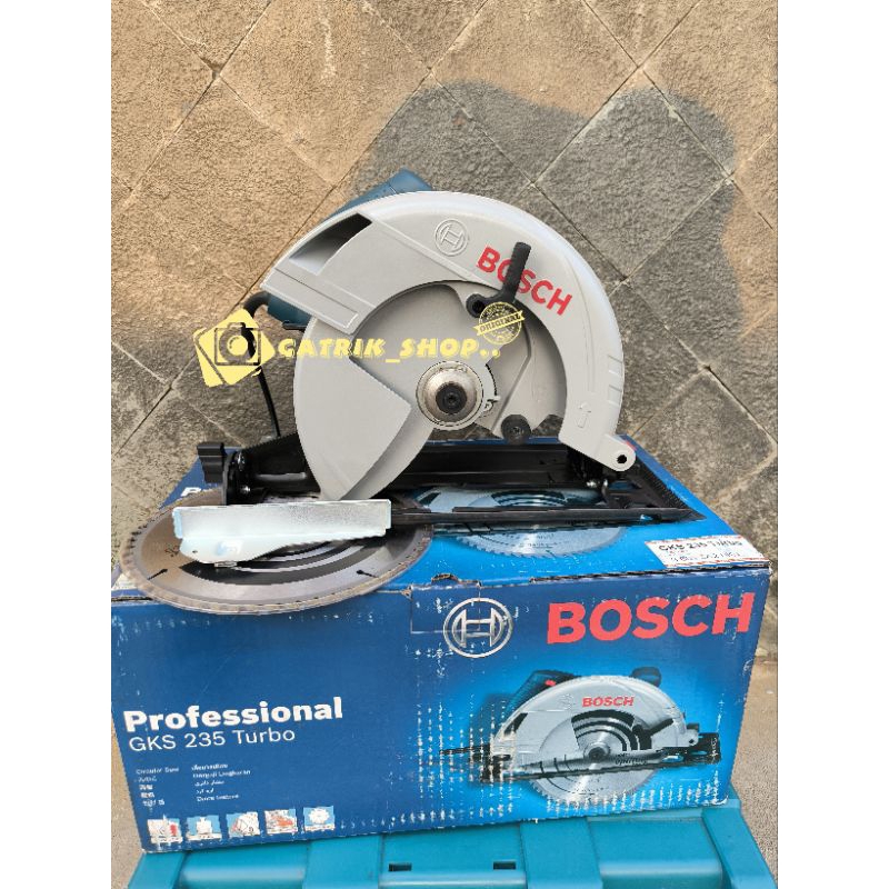 Bosch GKS 235 Turbo 9" Circular Saw Mesin Gergaji Sirkel Bosch 9 Inch GKS235