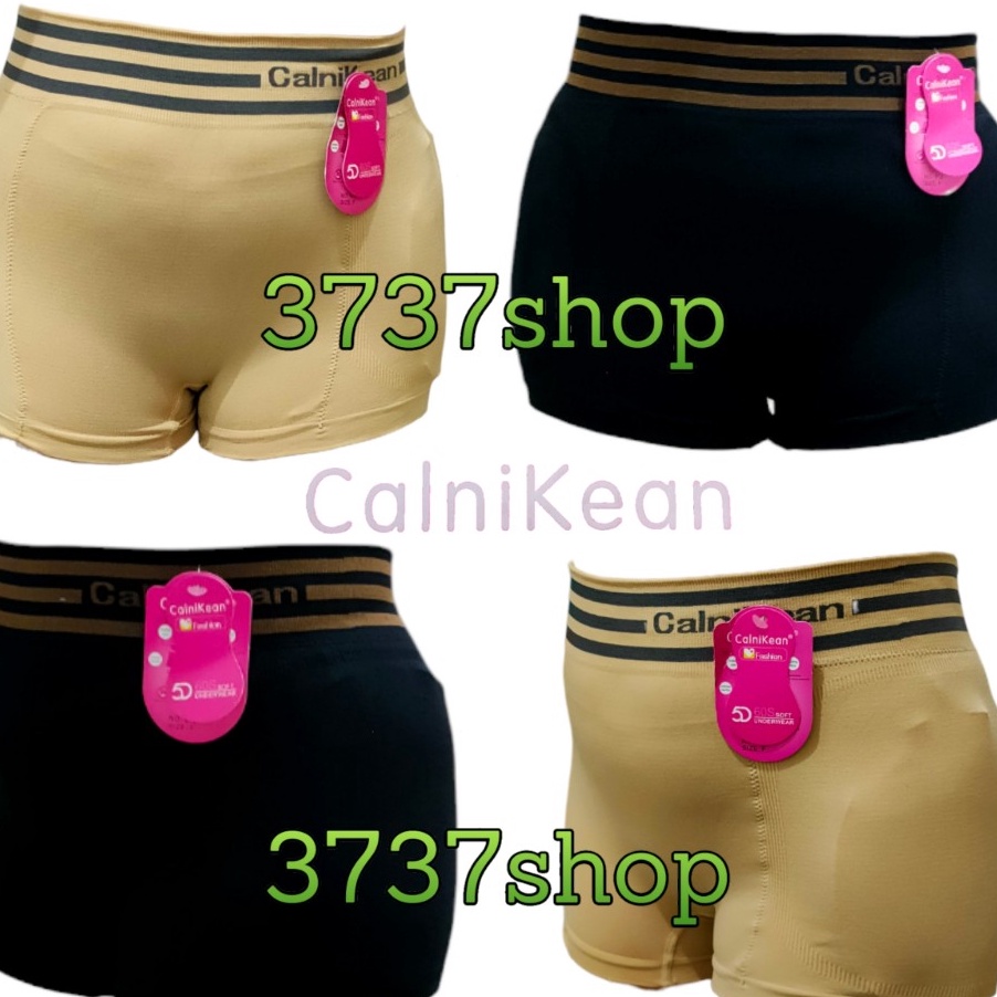 Hot CALNI KEAN 912 Body Shape Wear  CD CELANA DALAM BOXER WANITA BUSA PANTAT DAN PINGGUL  CalniKean 