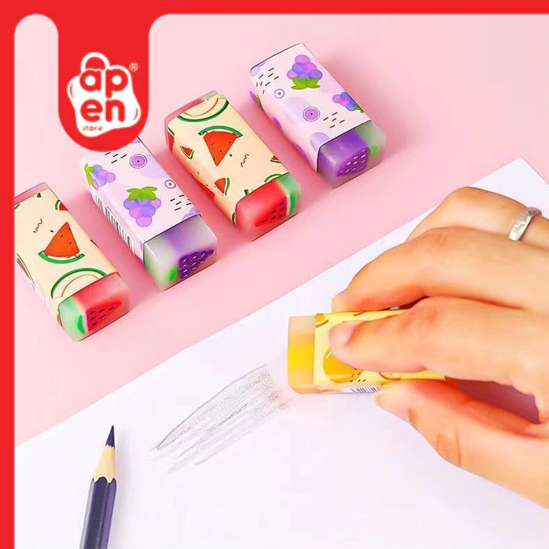 

CUCIGUDANG APEN Penghapus Pensil Motif Buah dan Dino Hapusan Perlengkapan Anak Sekolah ATK