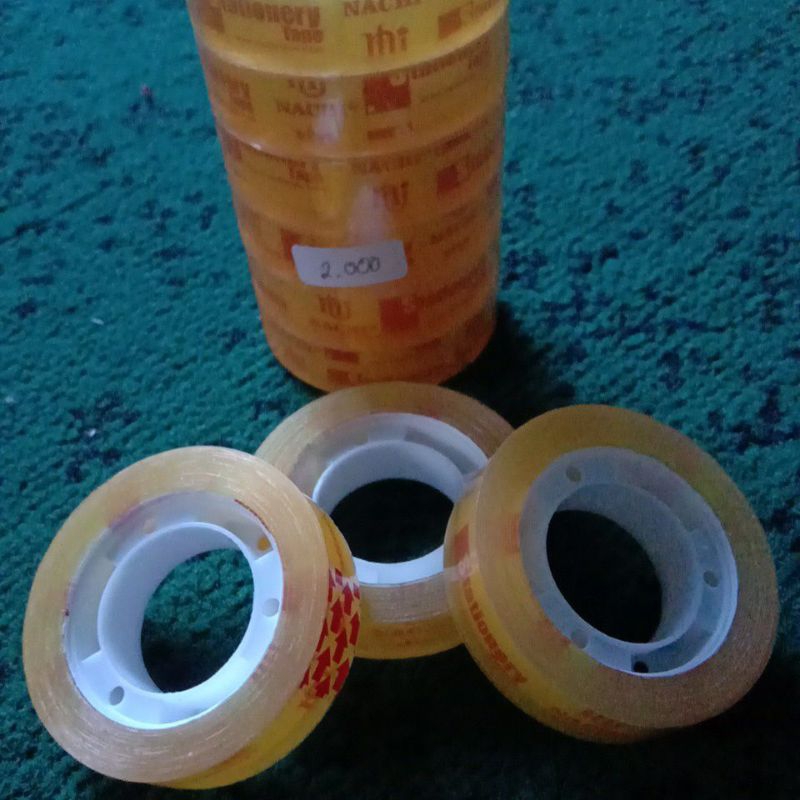 selotip bening|isolasi bening(kecil)