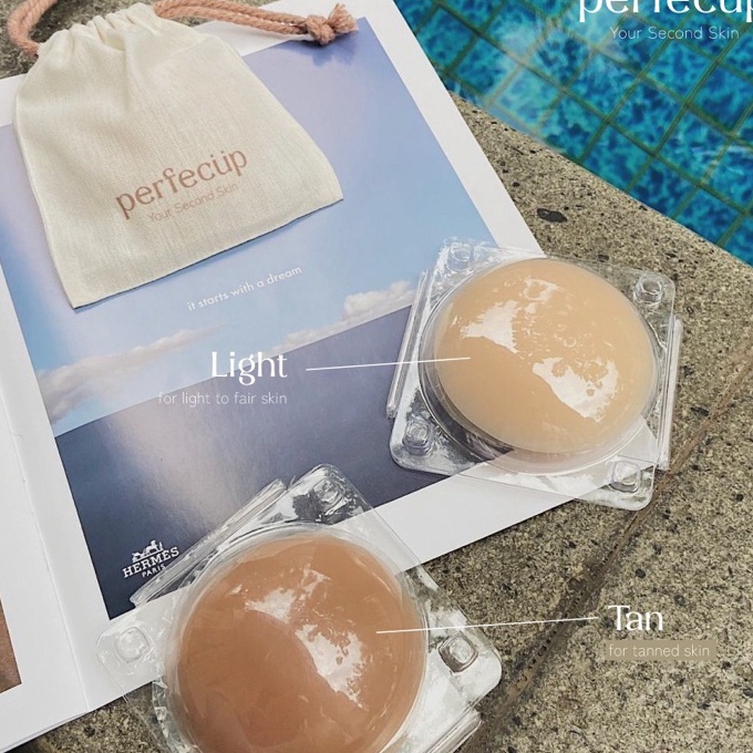 Ekstra PERFECUP Nipple Patch  DENGAN LEM Adhesive and reusable nipple patch washable nipple patch pe