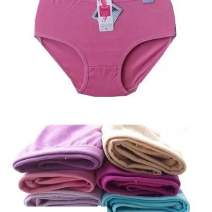 Terbaik PROMO 12 PCS Celana dalam wanita dewasa Warna polos  CD wanita Remaja dewasa  celana dalam w
