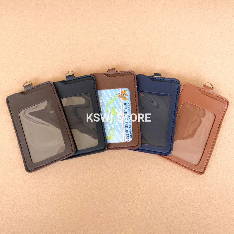 

HJK ID Card Holder Kulit Name Tag Holder Kulit MB2