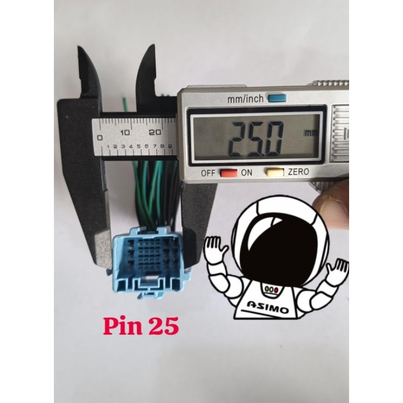 soket Audio radio tape terminal box Fuse Relay head Unit Pin 25 Universal BMW AUDl DAlHATSU T0Y0TA H