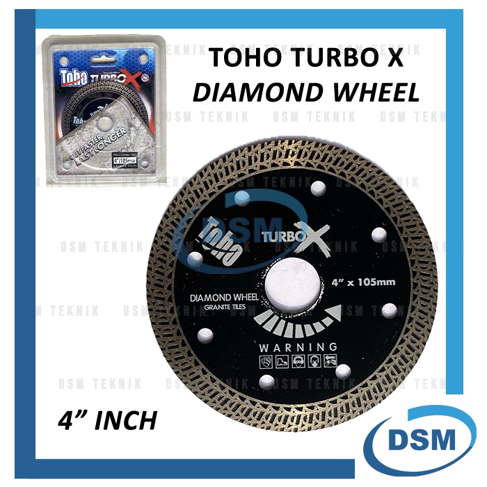 TOHO TURBO X MATA GERINDA POTONG KERAMIK GRANIT GURINDA DIAMOND WHEEL