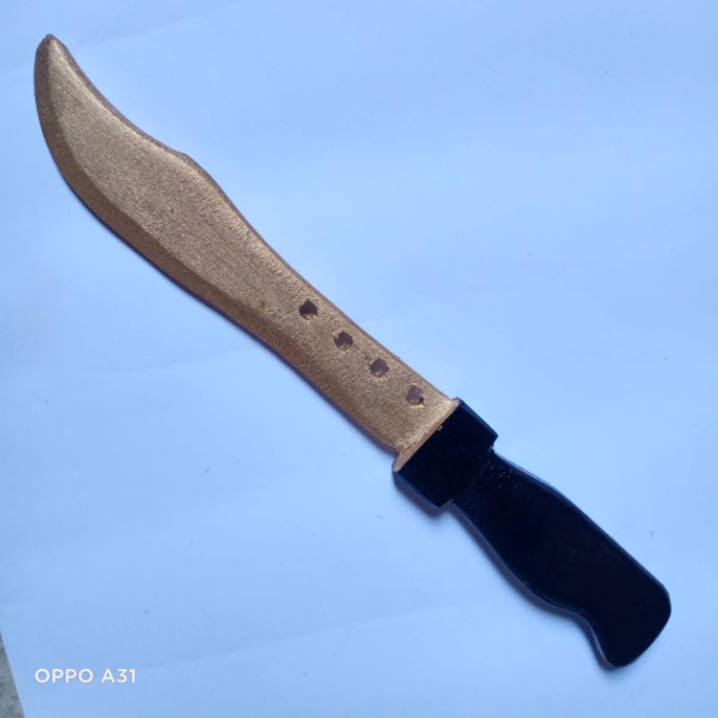 Belati Kayu Alat Peraga Latihan Silat Beladiri/Belati Kayu Jati/Belati Silat/Belati PSHT/Belati Koma