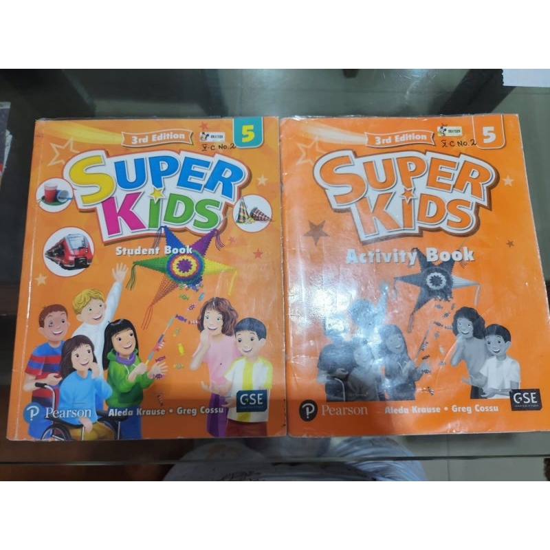 Buku Super Kids,3rd Edition, kelas V, 1 set (student book & activity book)