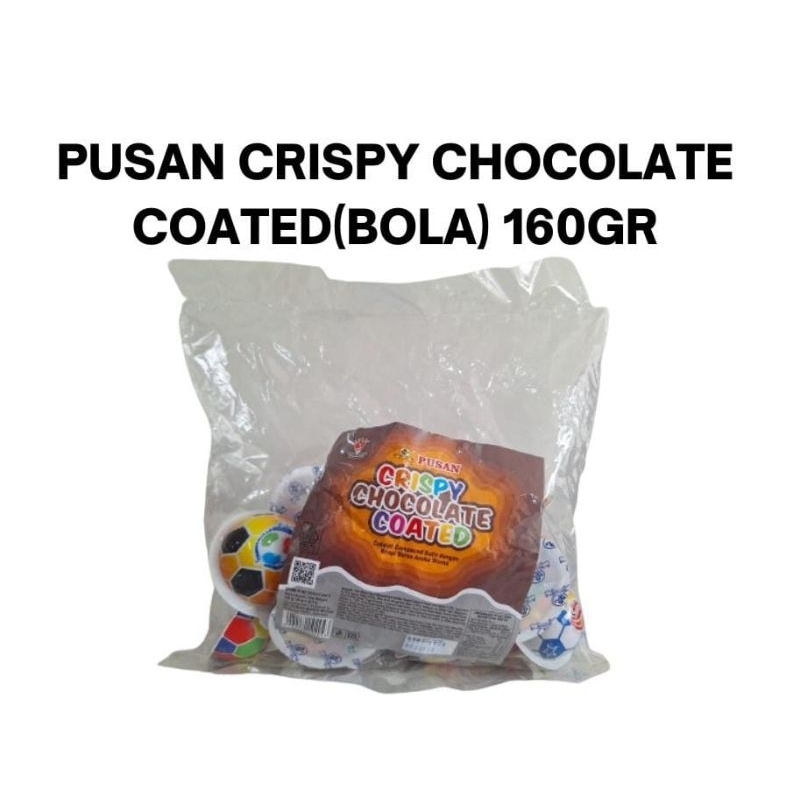 

Pusan Crispy Chocolate Coated Bola/Pistol 160gr