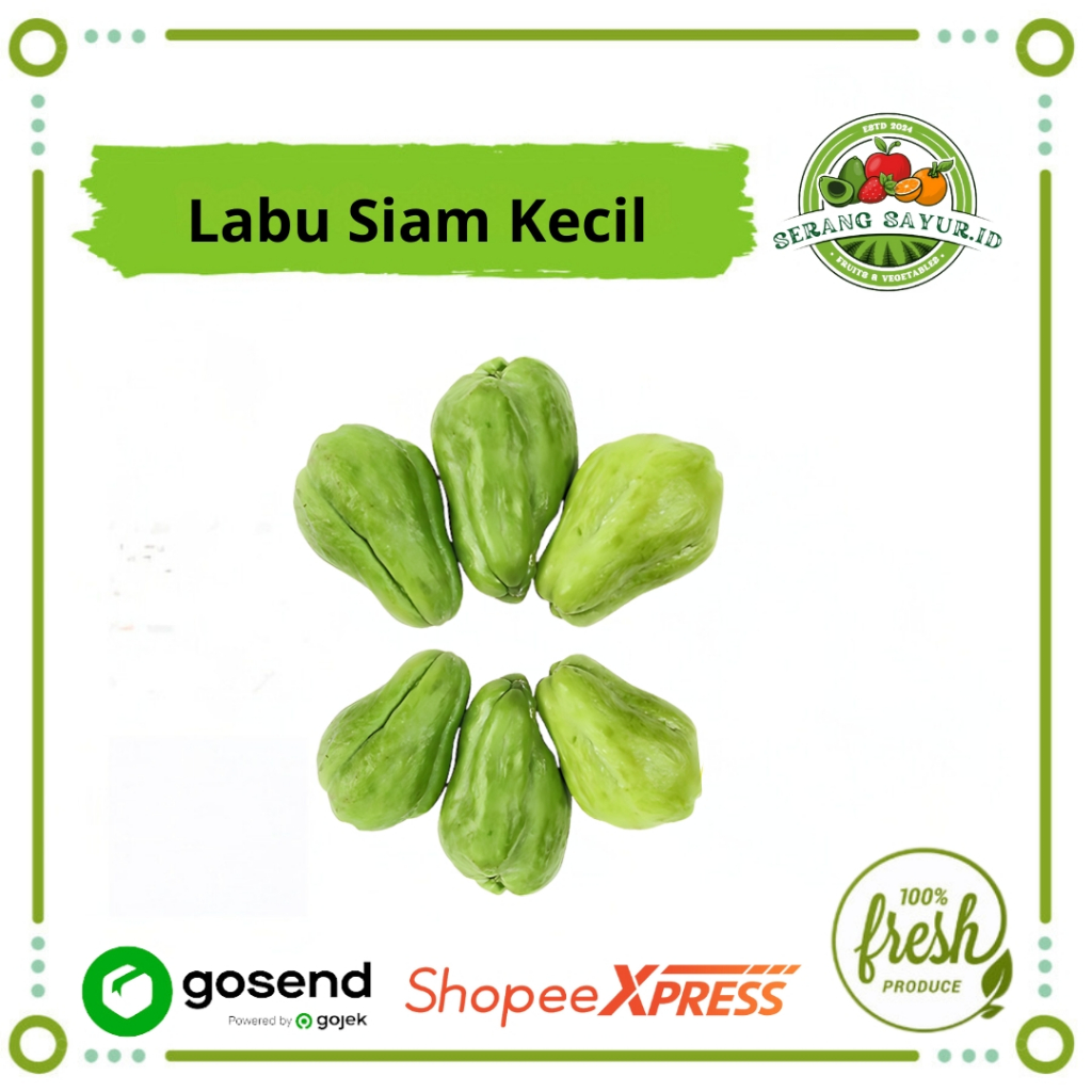 

[INSTAN SERANG] BABY LABU SIAM - LABU SIAM KECIL 250 GR