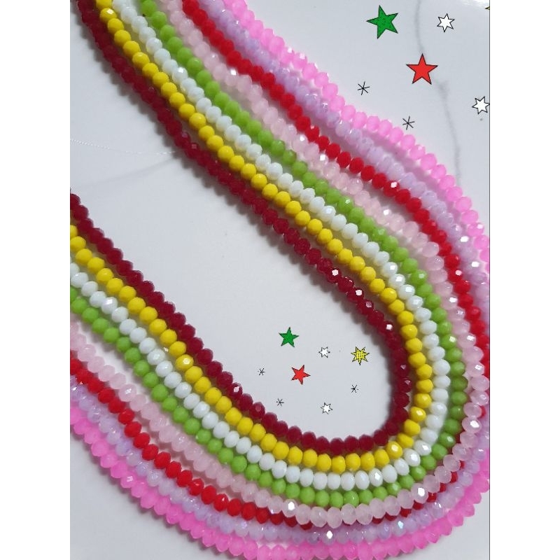 manik kristal ceko doff 4mm