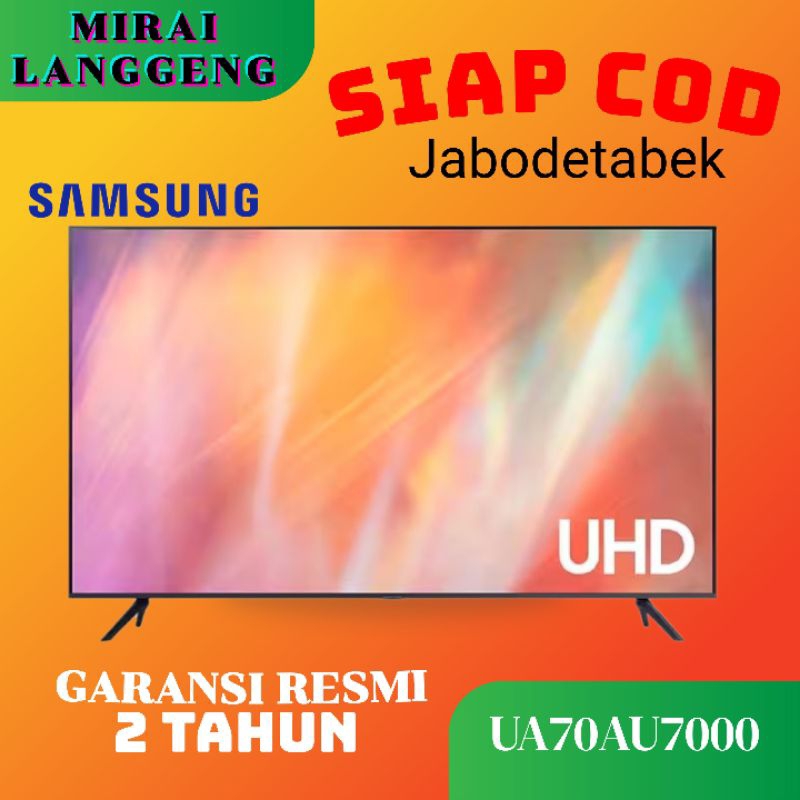 SAMSUNG 70 inch 70AU7000 4K HDR SMART TV