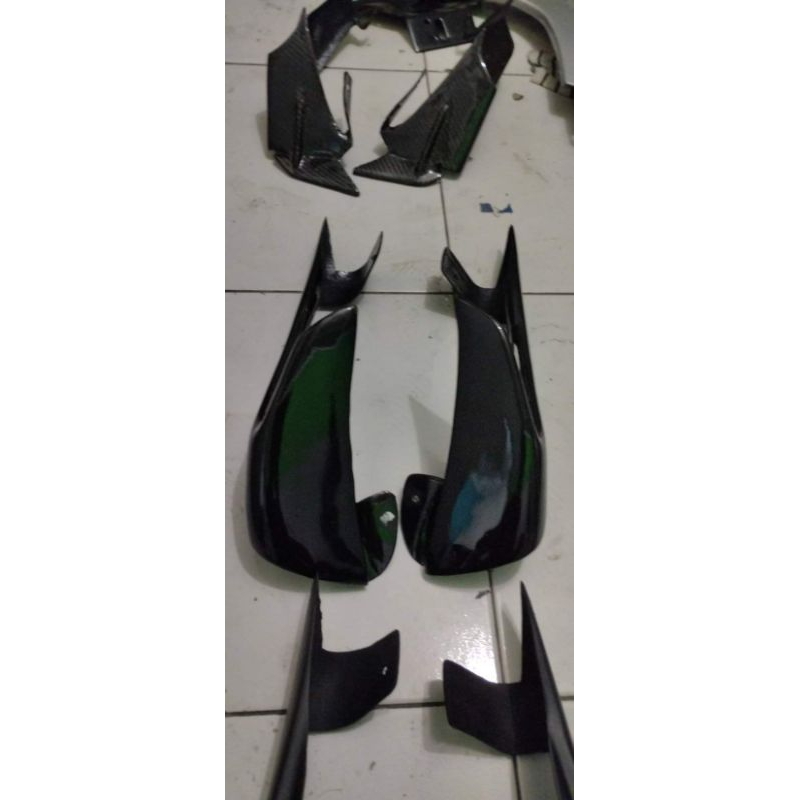 paket hemat cover body blkng GSX wingsed gp