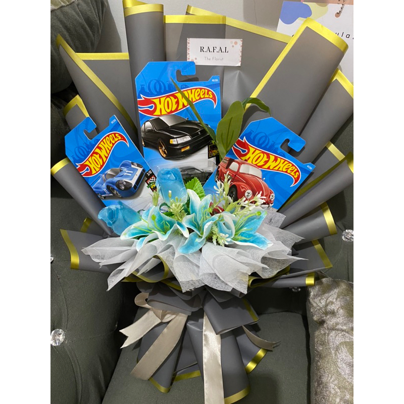 

BUKET HOTWEELS | Buket murah | buket snack