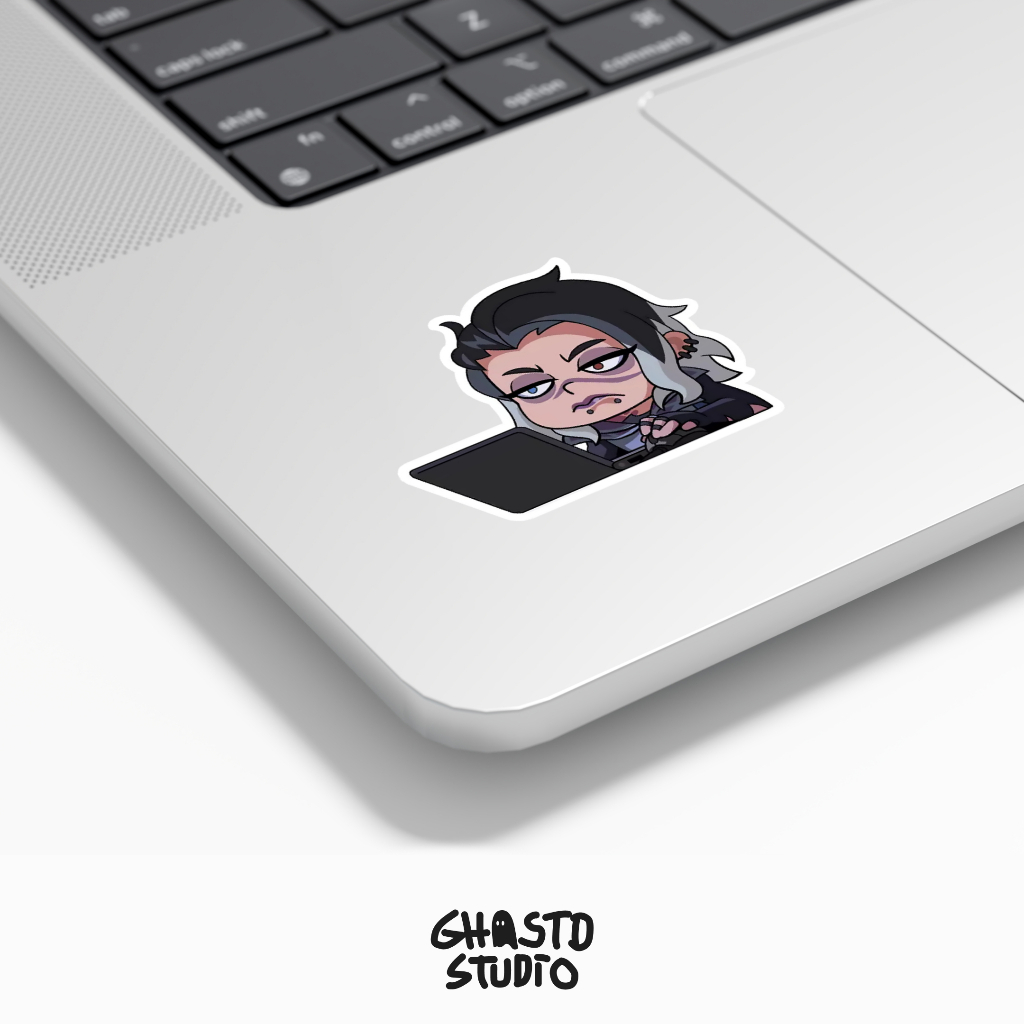 

Bad Mood Fade Valorant Spray Sticker | 5 cm Vinyl Glossy