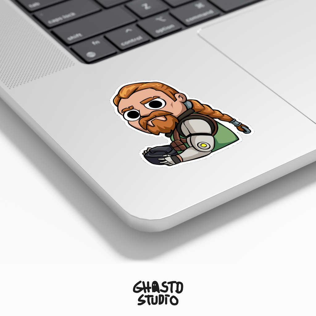 

Breach Clumsy Valorant Spray Sticker | 5 cm Vinyl Glossy