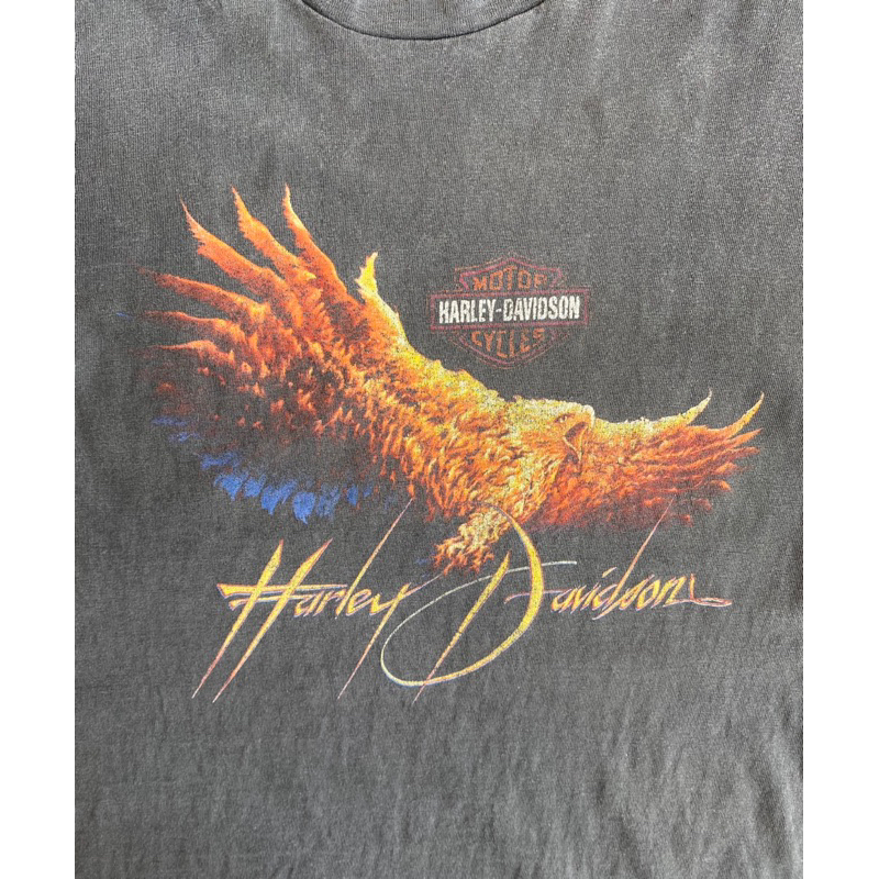 kaos harley eagle vintage