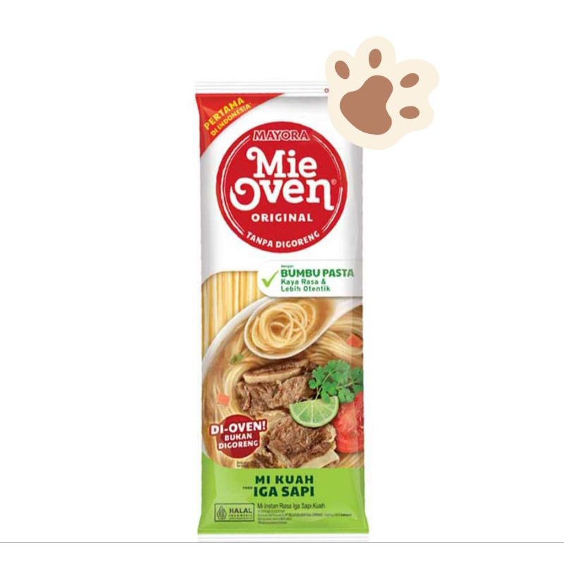 

Mie instan oven Mi instant kuah rasa iga sapi 78gr