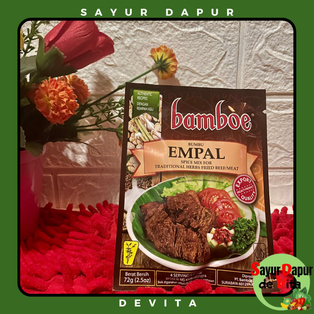 

Bamboe Bumbu Instan Varian Empal, 72 gram