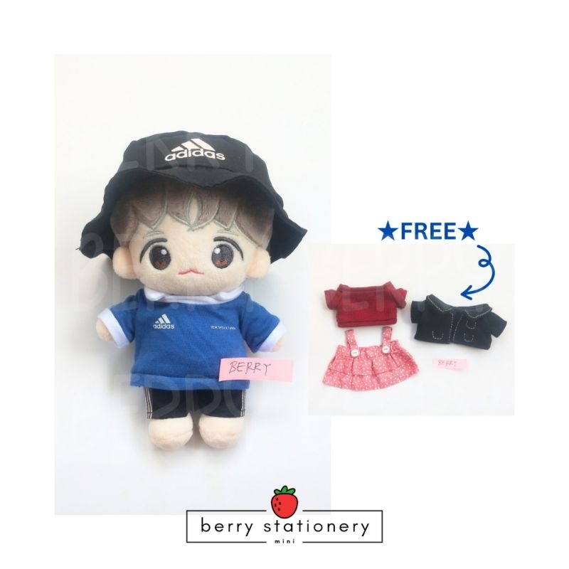 PINGU BAEKHYUN DOLL 20CM FULL SET EXO DOLL BONEKA RARE