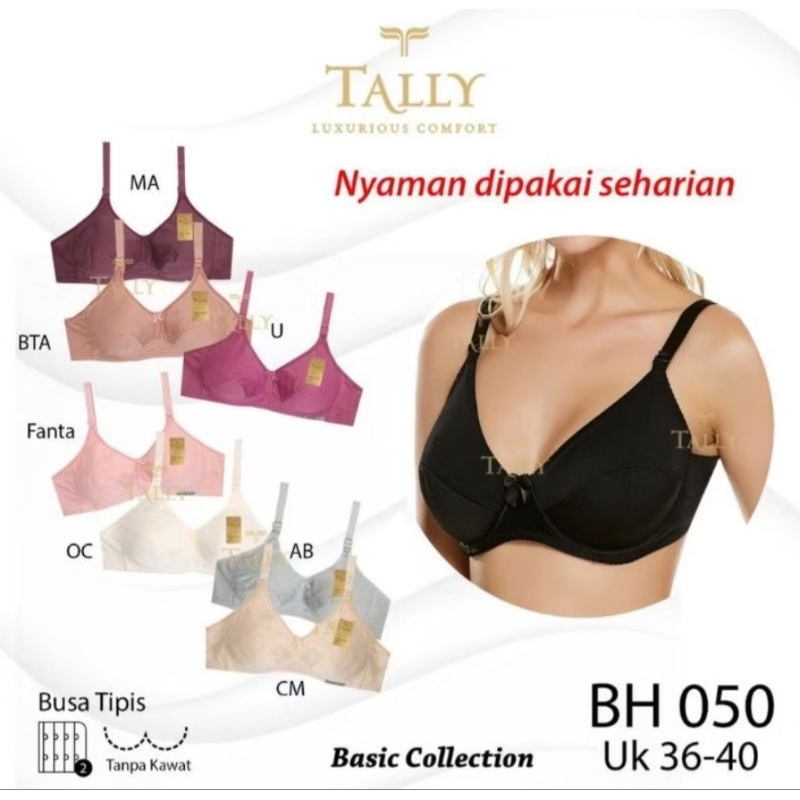 TALLY SPORT BRA TALLY BH SPORT TALLY BRA KAIT 2 BRA TANPA KAWAT BH BUSA TIPIS