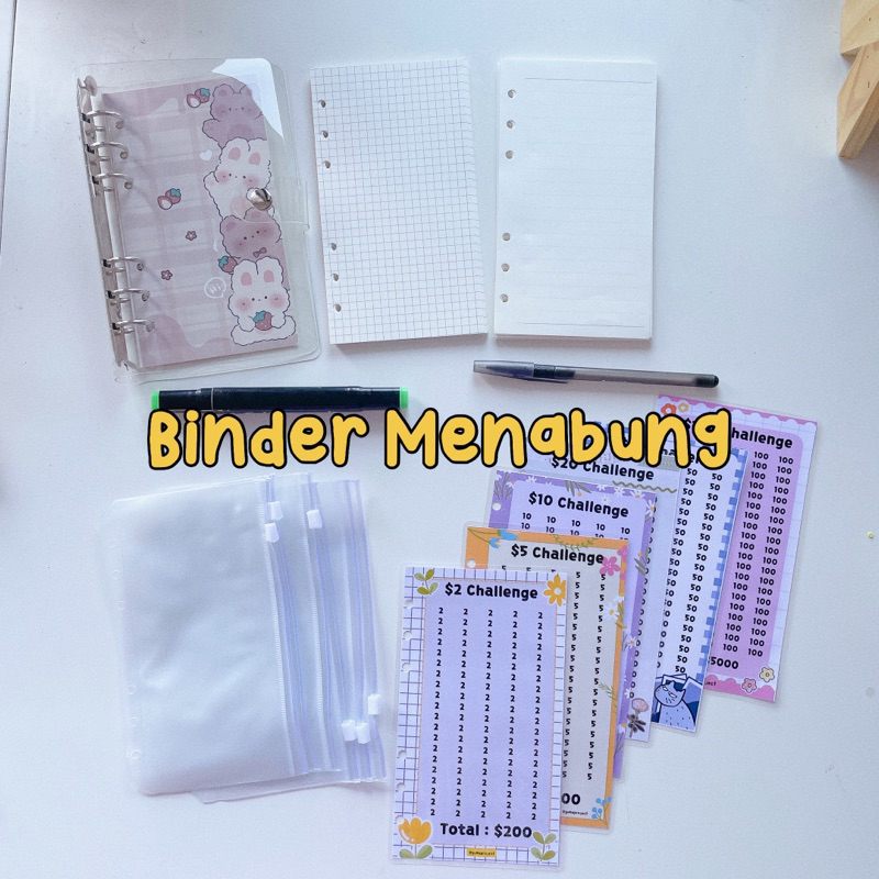 

PAKET BINDER MENABUNG SAVING CHALLENGE