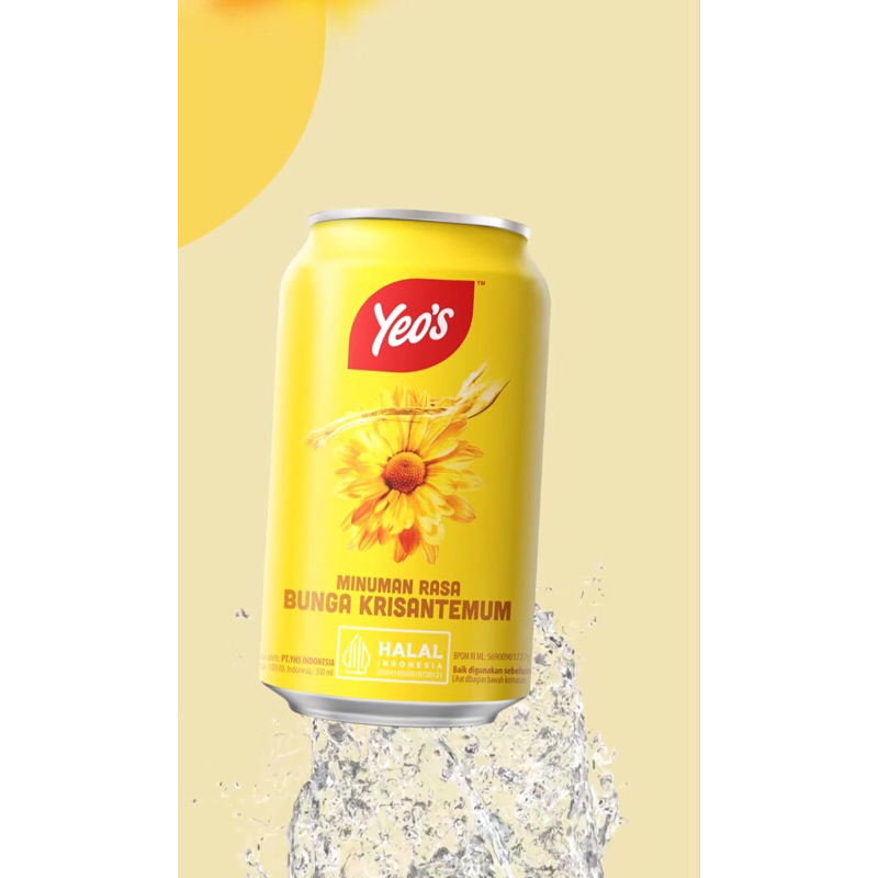 

Yeo’s krisanthemum can 300 ml ( chrysanthemum ) 1 karton isi 24 kaleng