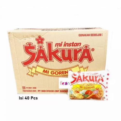 

SAKURA MIE GORENG 1 DUS (40PCS)
