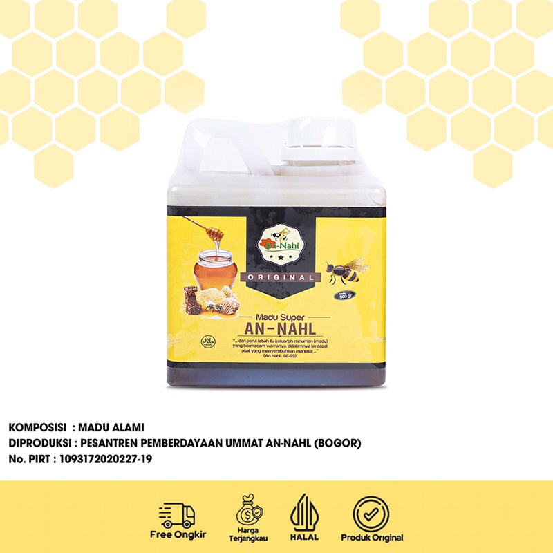 

Madu Super An-Nahl 500gr