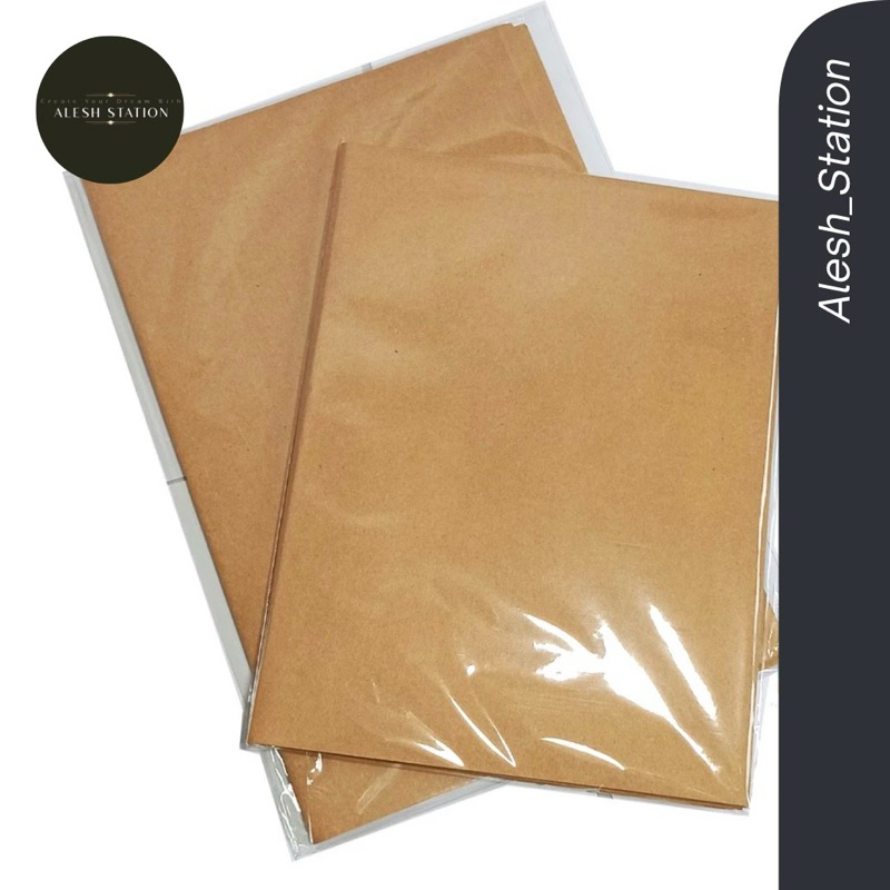 

Sampul Coklat Polos TEBAL/Premium Ukuran Boxy Campus Dan Kwarto Isi 20 Lembar