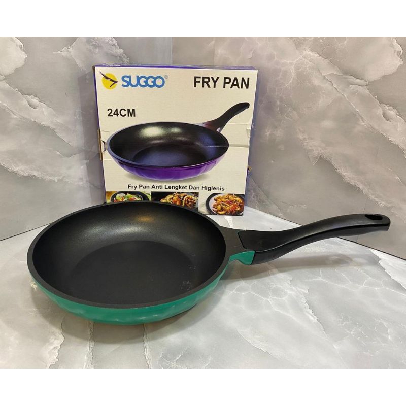 SUGGO Fry Pan Wajan Penggorengan Anti Lengket 24cm