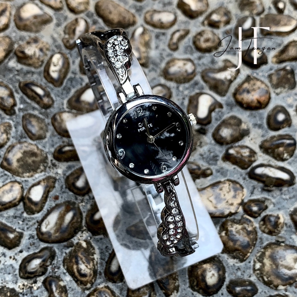 (FREE BATRAI) A93 Jam Tangan Wanita Mirete Analog Original Fashion Korea Murah Ulzzang Terbaru Tali 