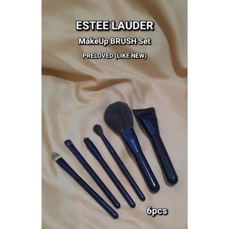 TAKE ALL Rp500,000  ESTÉE LAUDER MakeUp BRUSH Set 6pcs (PRELOVED  LikeNew  NoBox)