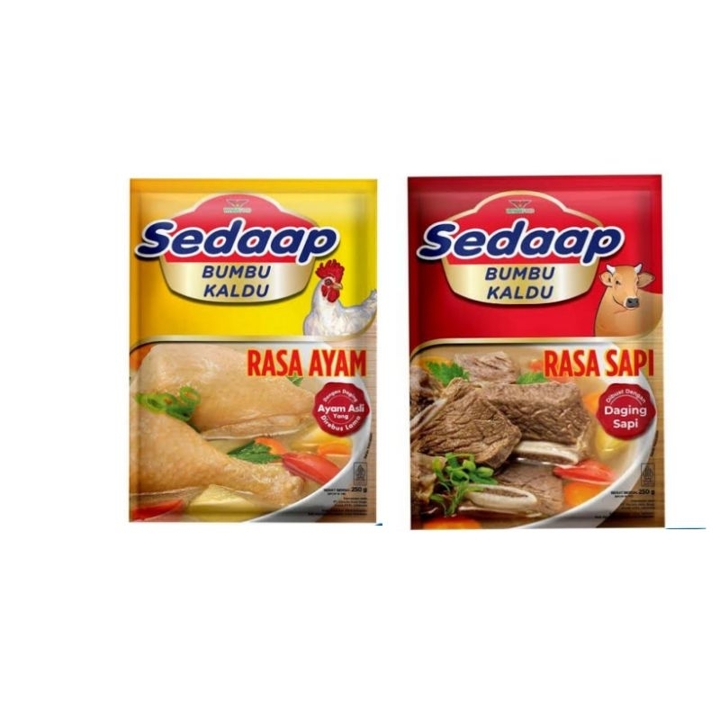 

sedaap bumbu kaldu 250 gram