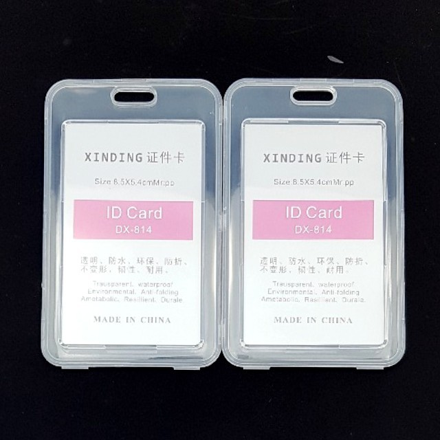 

FRAME BOX / card holder transparan box tutup / casing idcard / frame kartu id card