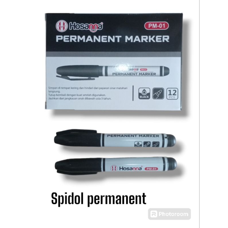 

Spidol permanent 12pcs