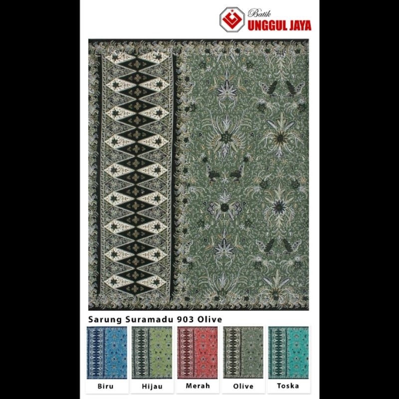 Sarung Batik Suramadu Produk ORIGINAL UNGGUL JAYA