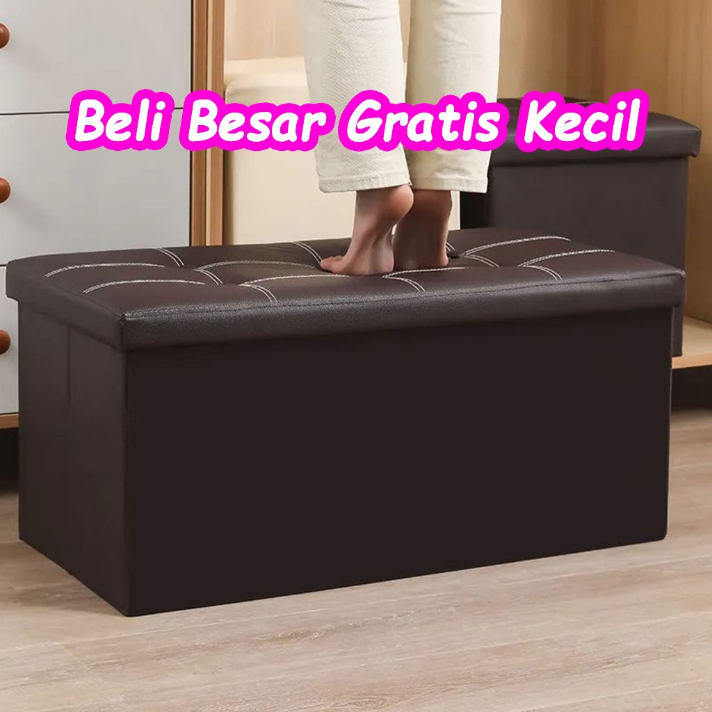 Storage Box Box Penyimpanan Kotak Penyimpanan Lipat Kotak Storage Box Tempat Penyimpanan Bangku