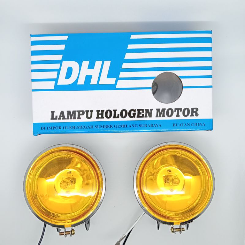 BOHLAM LAMPU HELOGIN KUNING PUTIH LAMPU BECAK DHL